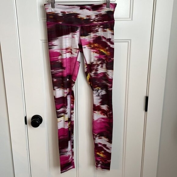 Lululemon Wunder Under Pant III Full-On LuxtremePigment Wind Berry Rumble Multi - Picture 2 of 7